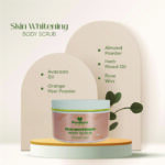 Whitening body scrub
