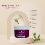 Rose, Beetroot body scrub